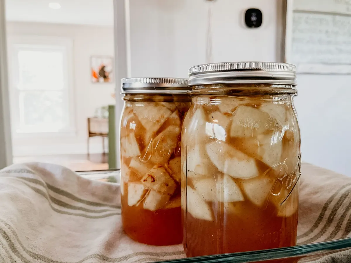 How to Make Apple Scrap Vinegar from Cores and Peels